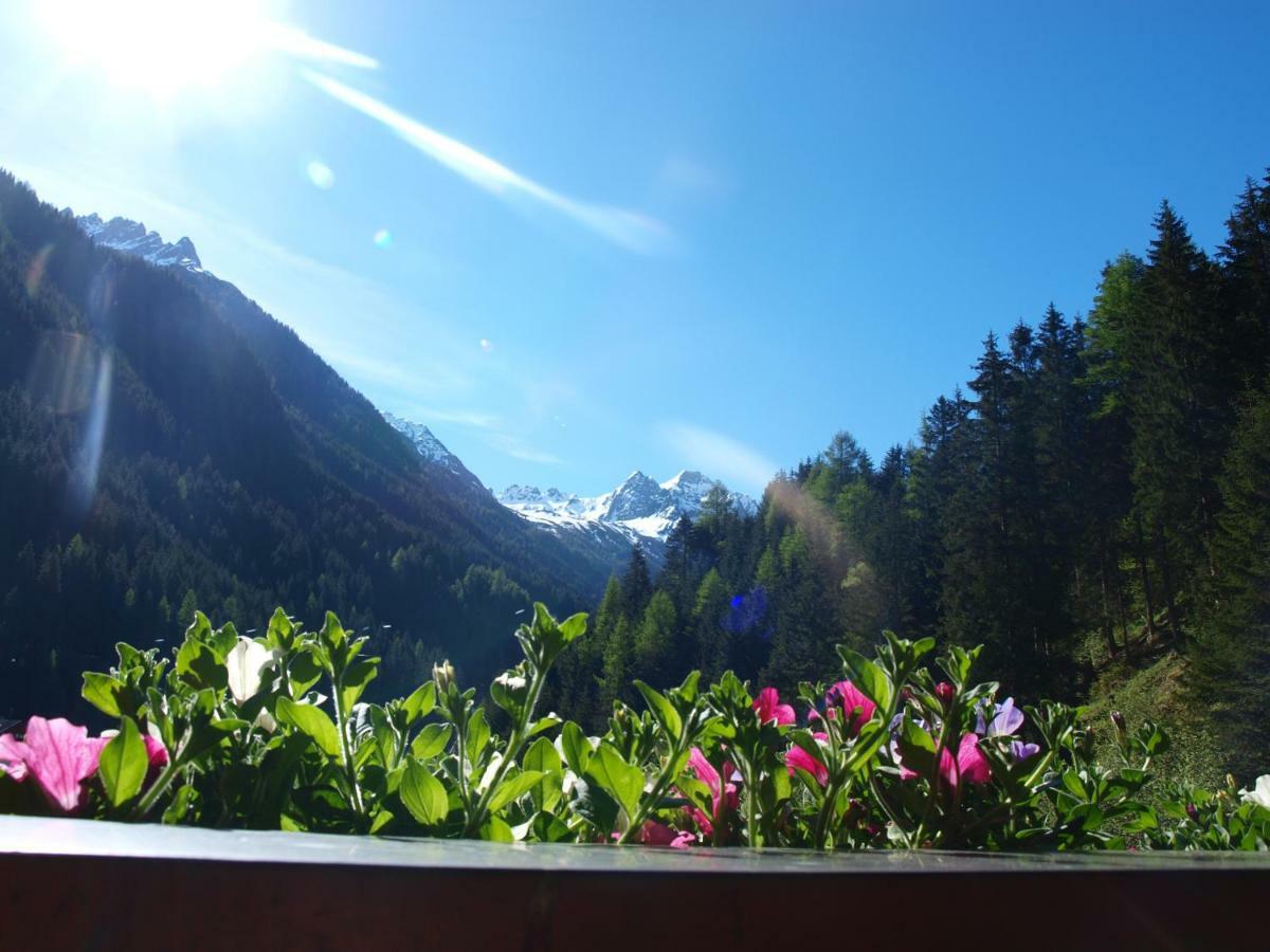 Ferienwohnung Haus Hubertus St. Leonhard im Pitztal Exterior foto